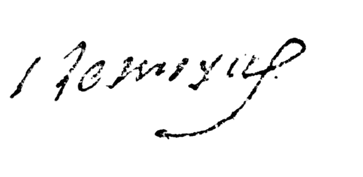 Signature de André Lemoyne