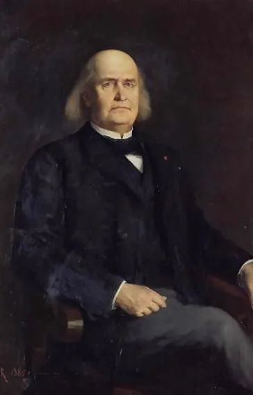 Portrait de Charles Marie René Leconte de Lisle