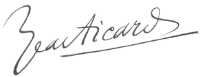 Signature de Jean Aicard