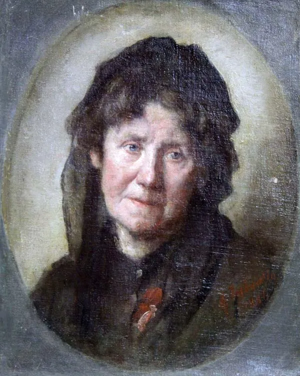 Portrait de Louise-Victorine Ackermann