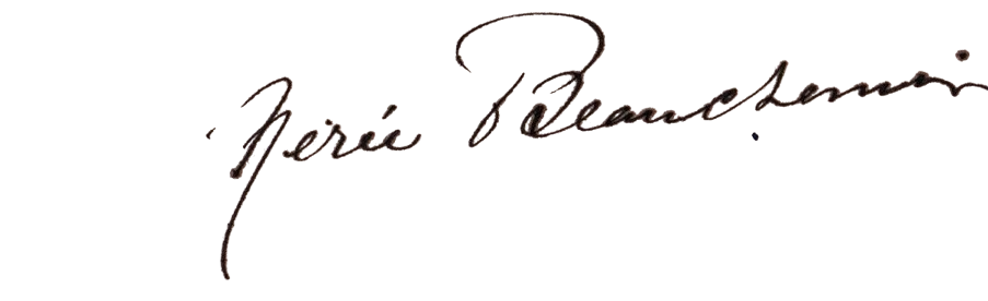 Signature de Nérée Beauchemin