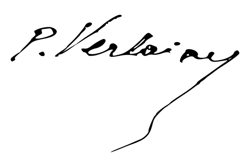 Signature de Paul Verlaine