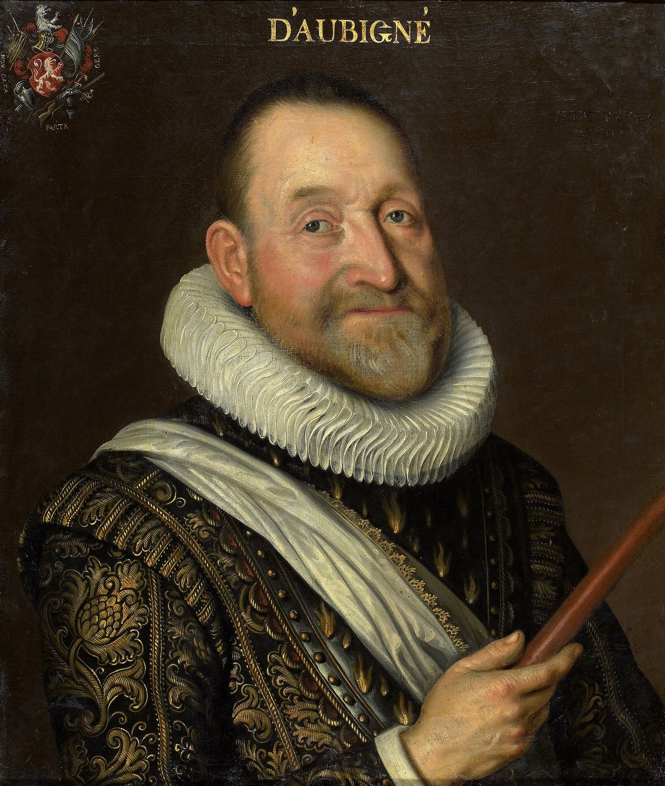 Portrait de Théodore Agrippa d'Aubigné