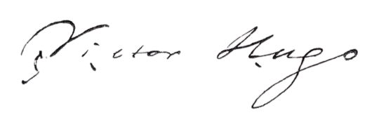 Signature de Victor Hugo